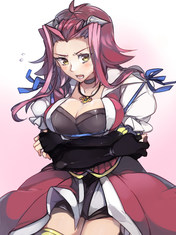 izayoi aki (yu-gi-oh! and 1 more) drawn by mero_(starfish_jcs)