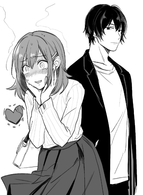 souryuu and mechanic kurokawa (kantai collection) drawn by nagomi_(mokatitk)