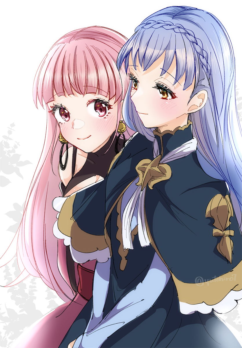 hilda valentine goneril and marianne von edmund (fire emblem and 1 more) drawn by yutohiroya