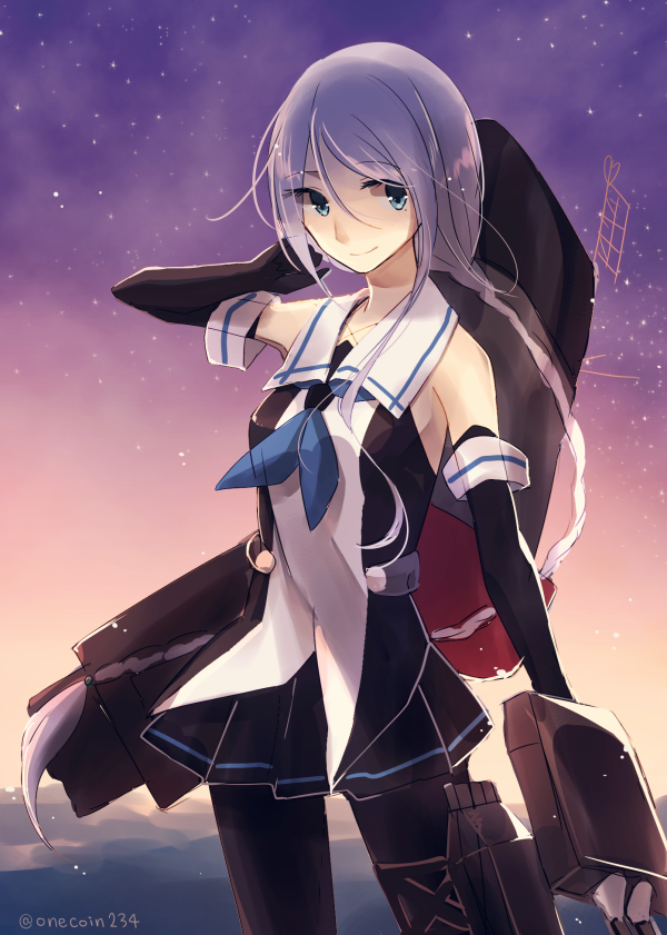 umikaze (kantai collection) drawn by kaede_(mmkeyy)