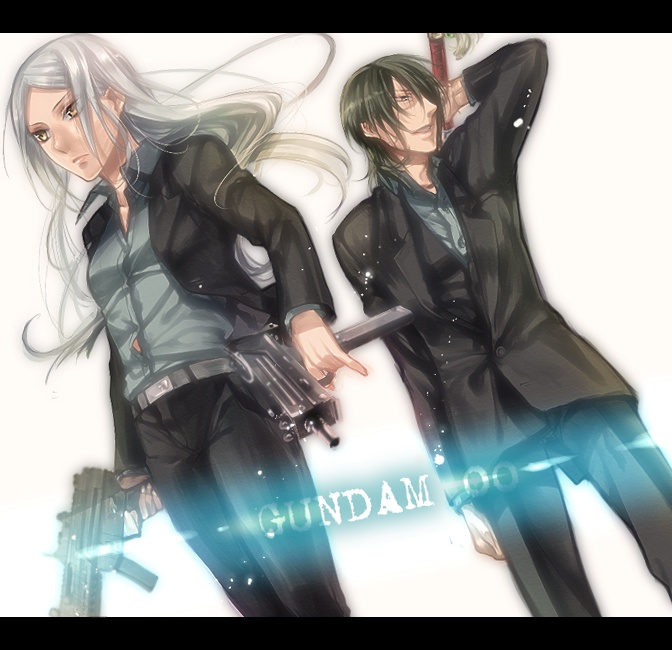 allelujah haptism and soma peries (gundam and 1 more) drawn by murakami_yuichi