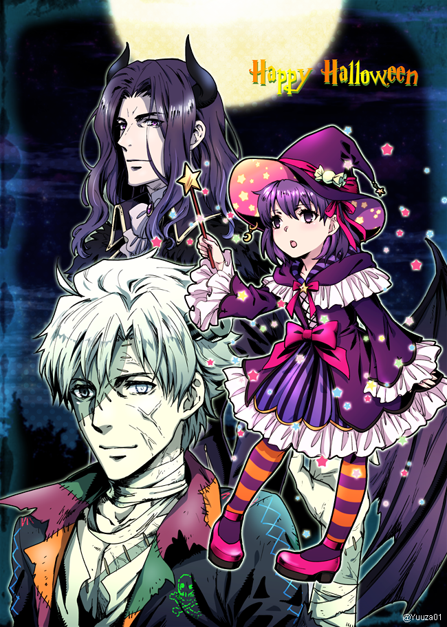 matou sakura, matou kariya, and lancelot (fate and 1 more) drawn by yuuza_(yuuza01)