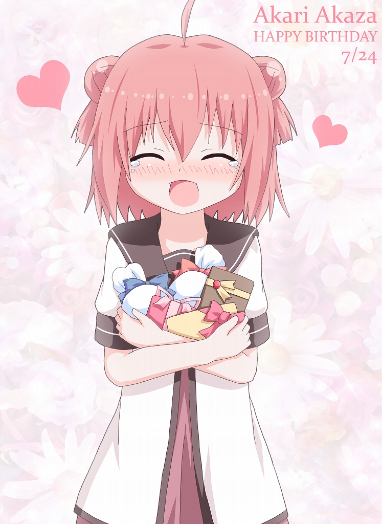 akaza akari (yuruyuri) drawn by kagerou_(kers)