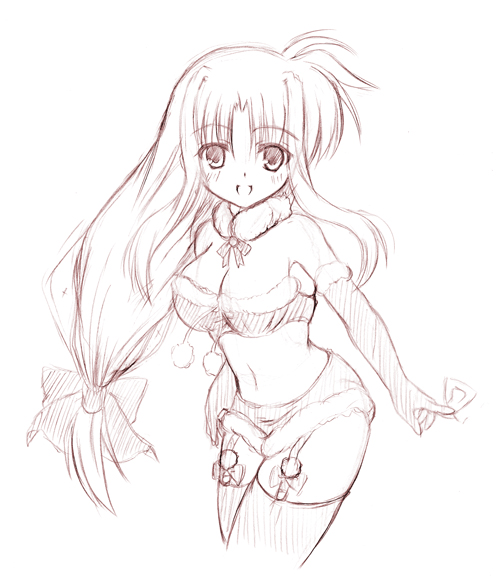 fate testarossa (lyrical nanoha and 1 more) drawn by johnny_(from_scratch)