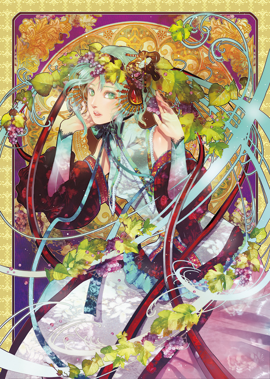 hatsune miku (vocaloid and 1 more) drawn by yuu_(arcadia)