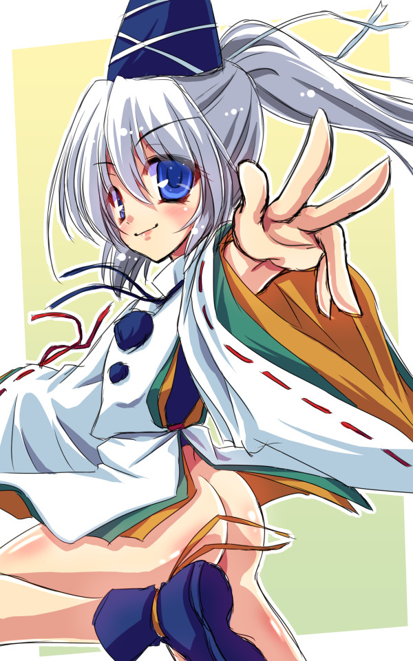 mononobe no futo (touhou) drawn by yamu_(reverse_noise)