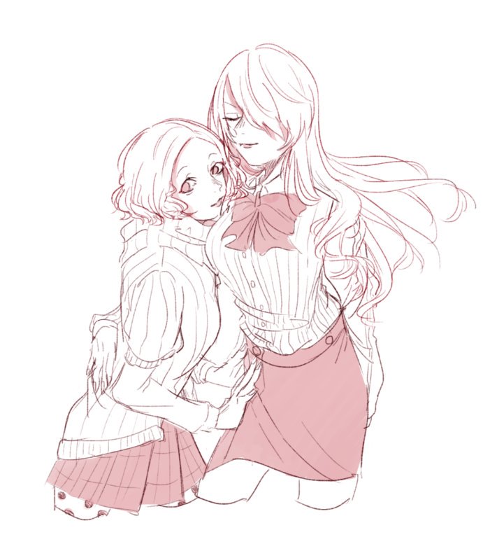 kirijou mitsuru and okumura haru (persona and 2 more) drawn by peru_suke