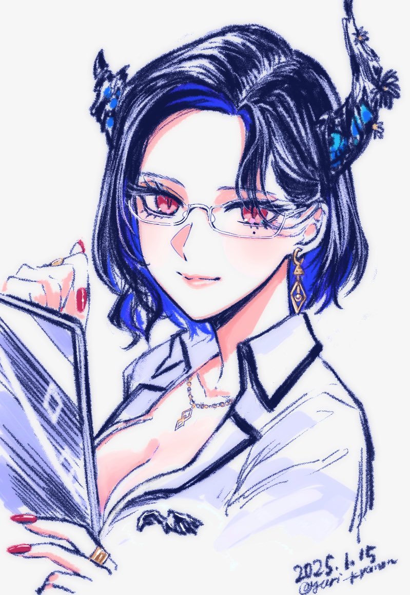 nerissa ravencroft (hololive and 1 more) drawn by yuri_kyanon
