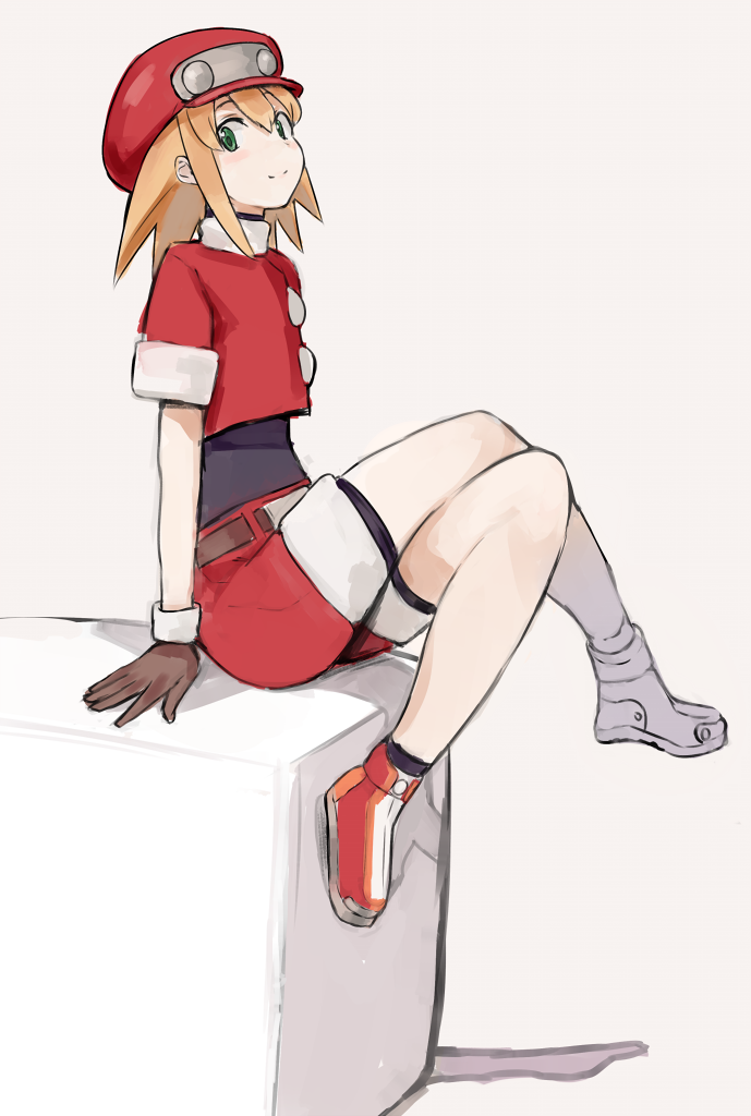 roll caskett (mega man and 1 more) drawn by ogros