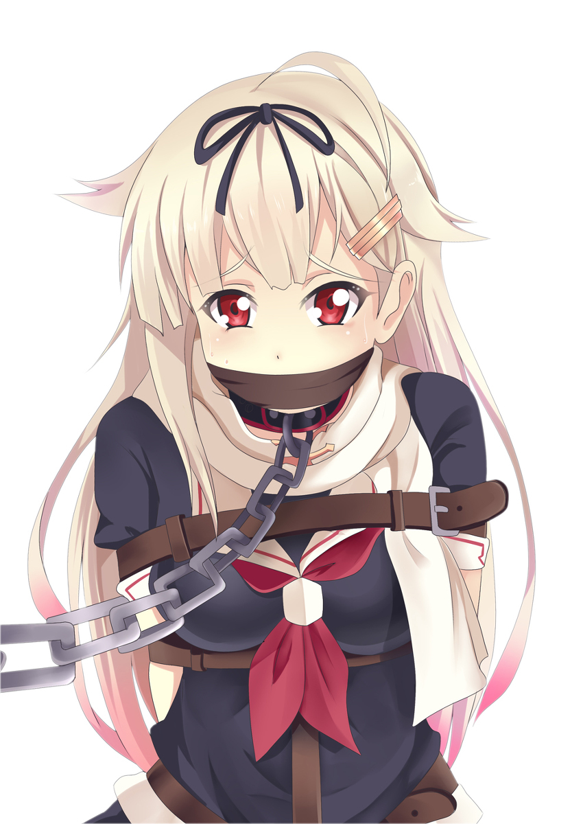 yuudachi and yuudachi kai ni (kantai collection) drawn by yasume_yukito