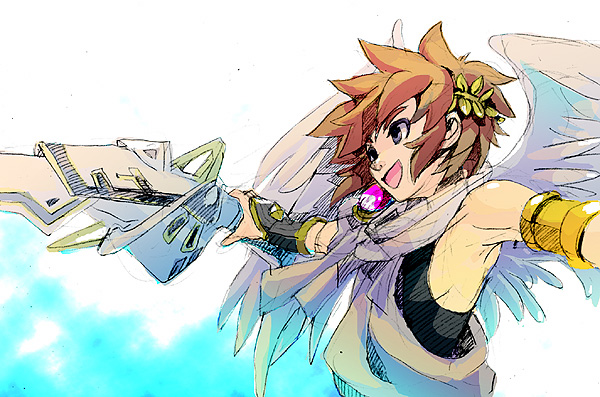 pit (kid icarus and 1 more) drawn by kiri_tampo