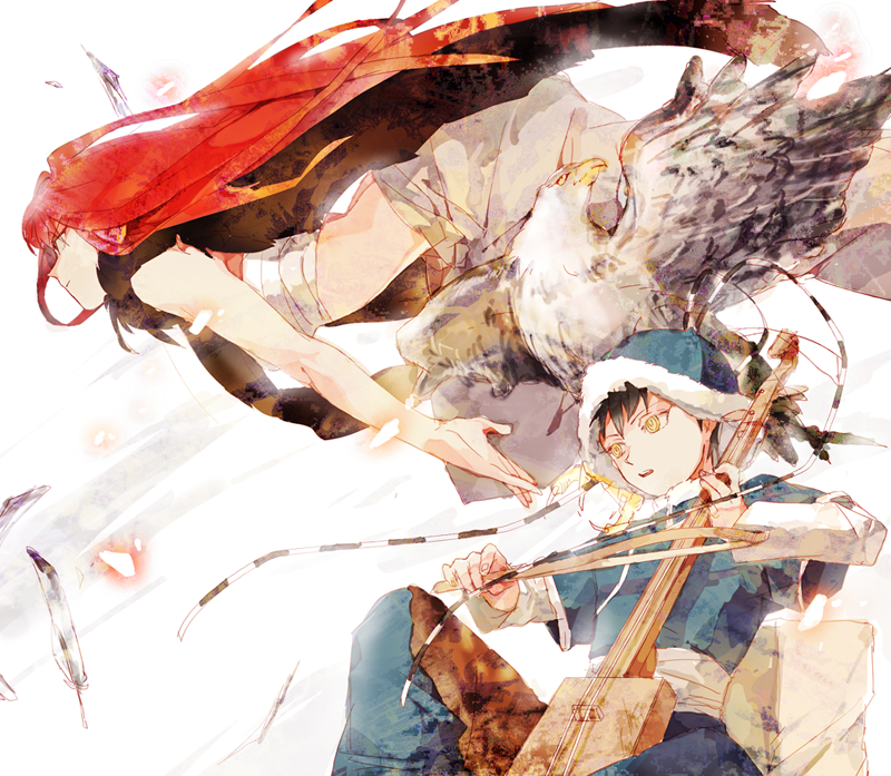 shut hell, yurul, and yaralt (shut hell) drawn by gomosawa