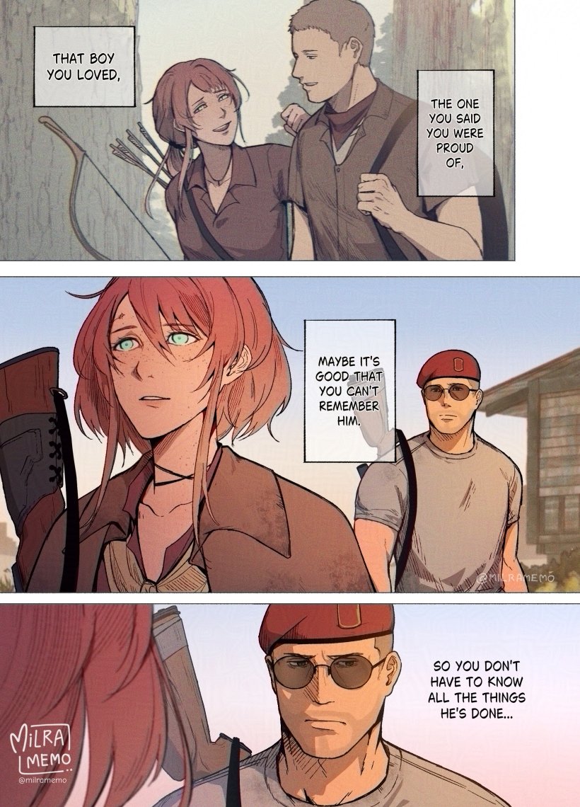 courier, noelle rutherford, and craig boone (fallout and 1 more) drawn by milramemo