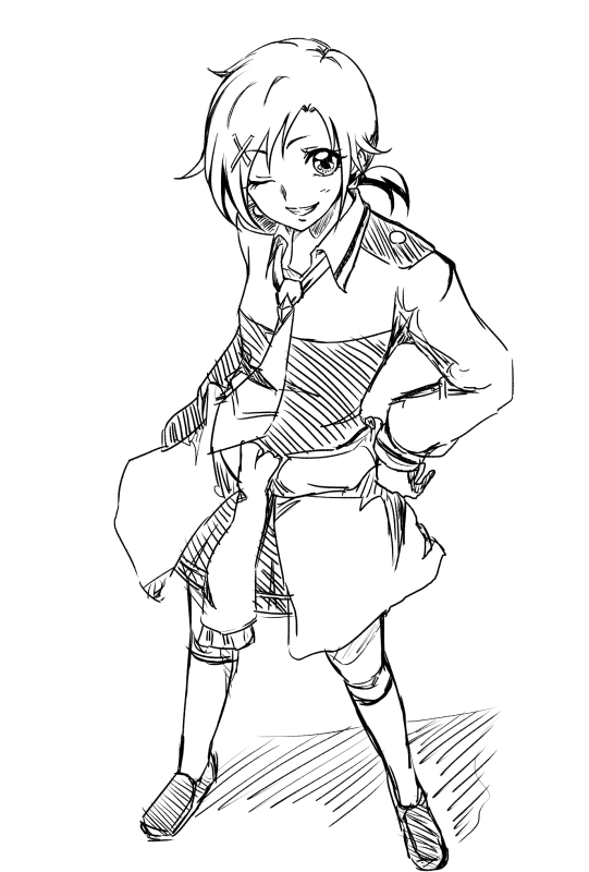 hino akane (precure and 1 more) drawn by tsukikage_oyama