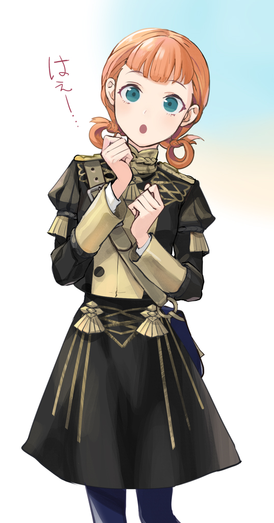 annette fantine dominic (fire emblem and 1 more) drawn by mikami
