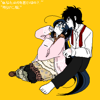 alucard and rip van winkle (hellsing) drawn by shoujo-doll