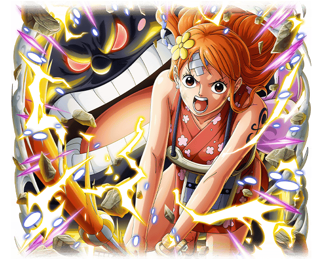 nami and zeus (one piece and 1 more)