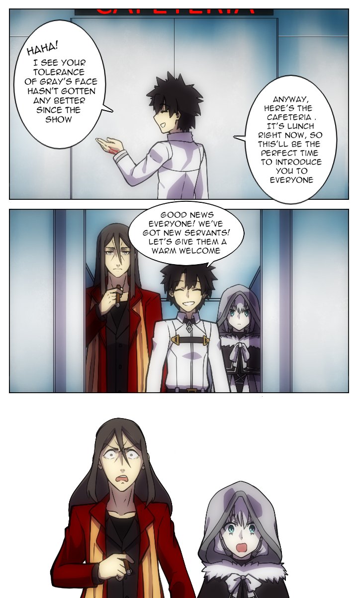 fujimaru ritsuka, waver velvet, lord el-melloi ii, and gray (fate and 1 more) drawn by lazyartlazy12