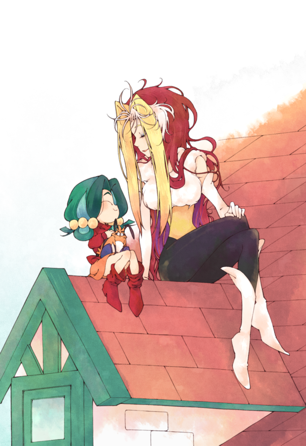 yadamon, timon, and the queen (yadamon) drawn by kinako_(moment)