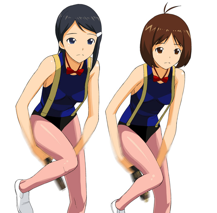 mizutani eri and hidaka ai (idolmaster and 2 more) drawn by a1_(initial-g)