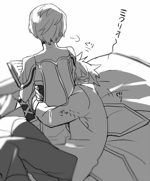 sorey and mikleo (tales of and 1 more) drawn by iori_(teeths)