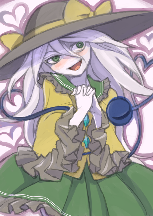 komeiji koishi (touhou and 1 more) drawn by gojira_(coo)