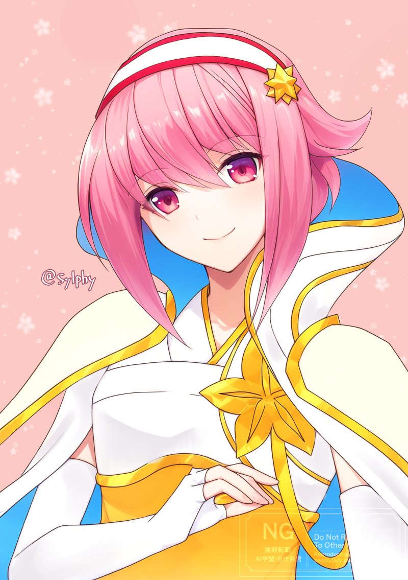 sakura (fire emblem and 2 more) drawn by sylphy_fe