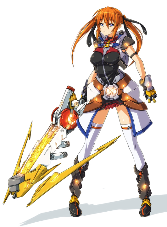 teana lanster and cross mirage (lyrical nanoha and 1 more) drawn by nekomamire