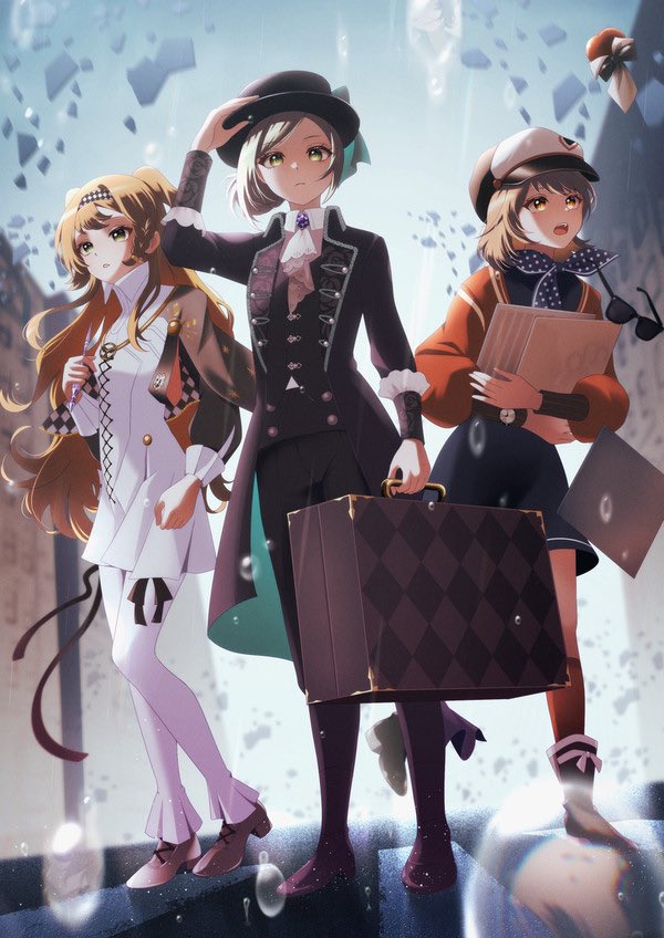 vertin, sonetto, regulus, and apple (reverse:1999) drawn by milmil7