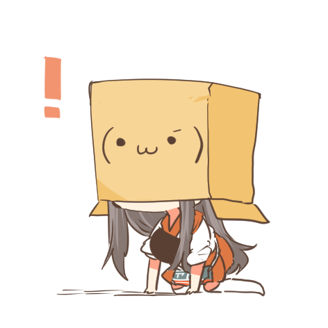 akagi and shoboon (kantai collection and 1 more) drawn by rebecca_(keinelove)