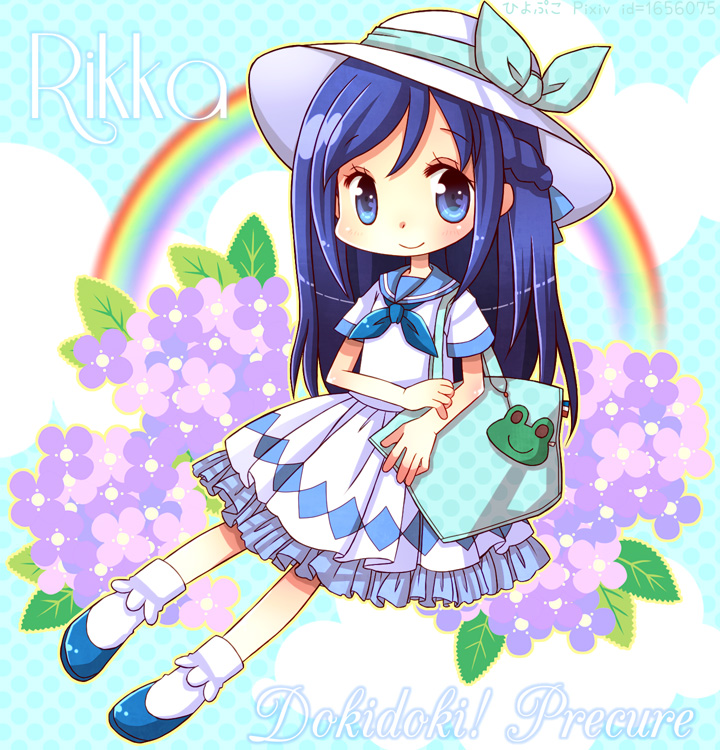 hishikawa rikka (precure and 1 more) drawn by hiyopuko