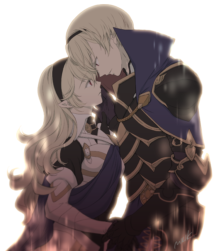 female corrin and leo (fire emblem and 1 more) drawn by kizuki_miki