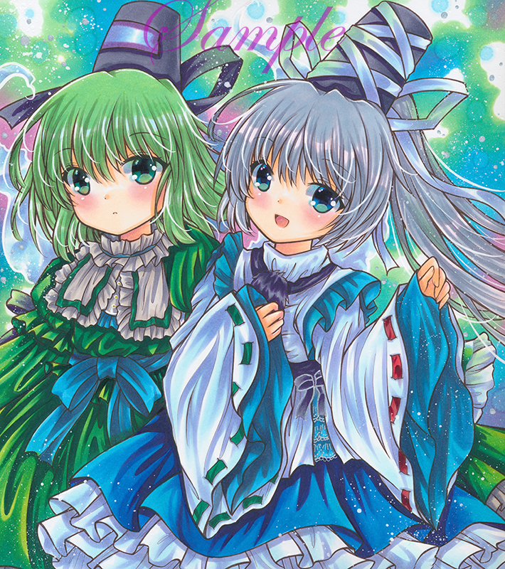 mononobe no futo and soga no tojiko (touhou) drawn by rui_(sugar3)