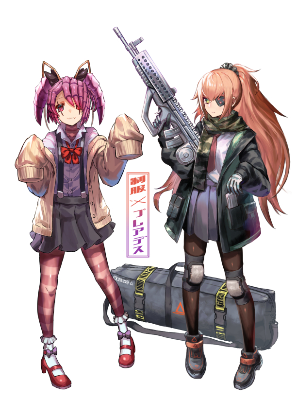 entoma vasilissa zeta and cz2128 delta (overlord) drawn by tsugu0302