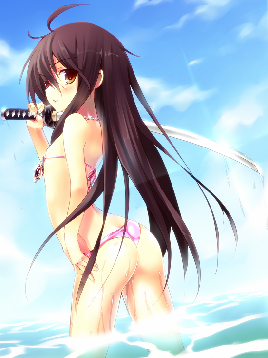 shana and alastor (shakugan no shana) drawn by kotsu