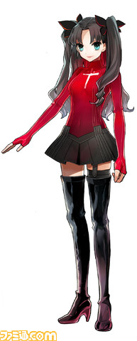 tohsaka rin (fate and 2 more) drawn by wada_arco