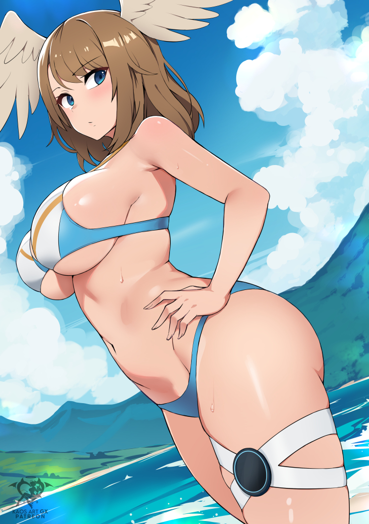 eunie (xenoblade chronicles and 1 more) drawn by kaos_art