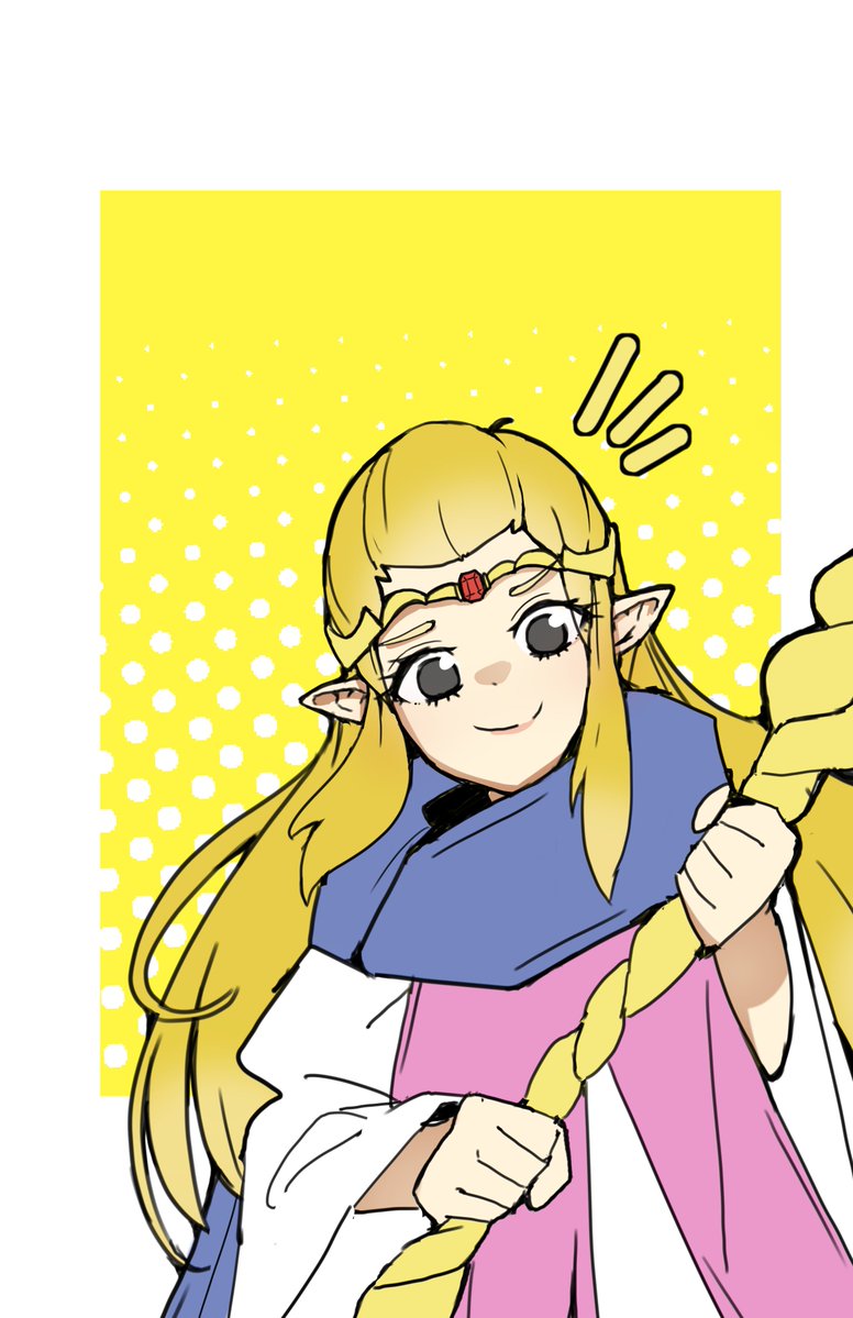 princess zelda (the legend of zelda and 1 more) drawn by 1340smile