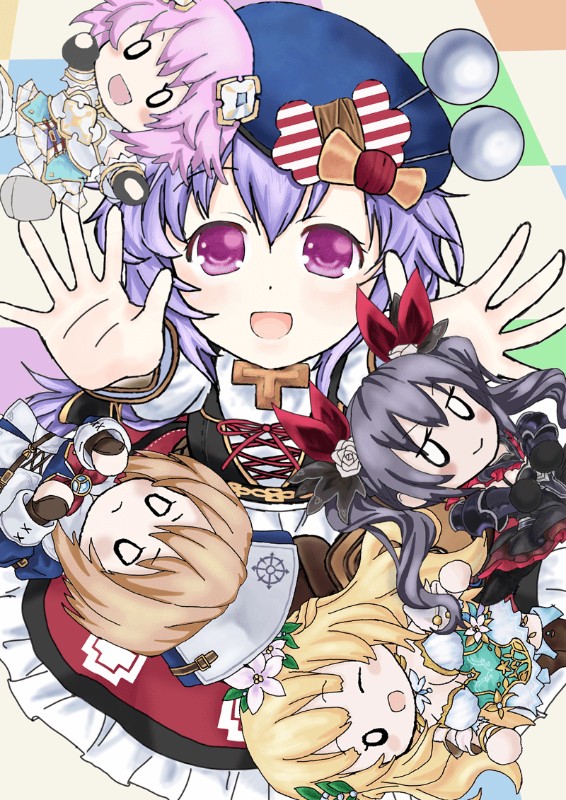 neptune, noire, blanc, vert, and pururut (neptune and 1 more)