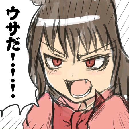 inaba tewi (touhou and 1 more) drawn by mitsuki_yuuya