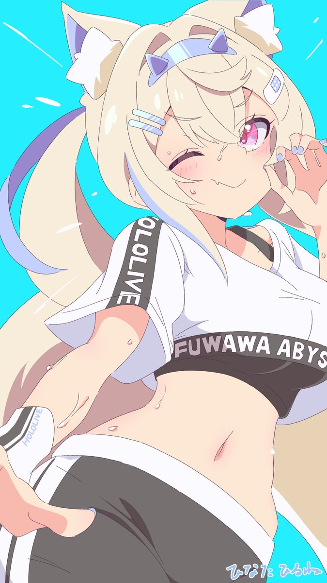 fuwawa abyssgard (hololive and 1 more) drawn by hinata_hirune