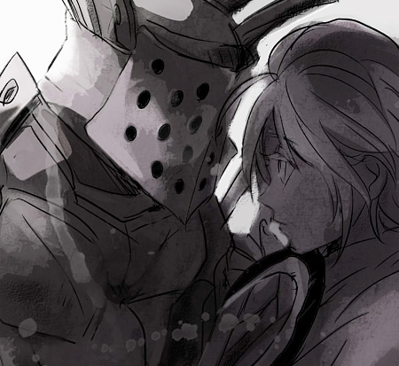 knight lautrec of carim and anastacia of astora (dark souls and 1 more) drawn by kmitty