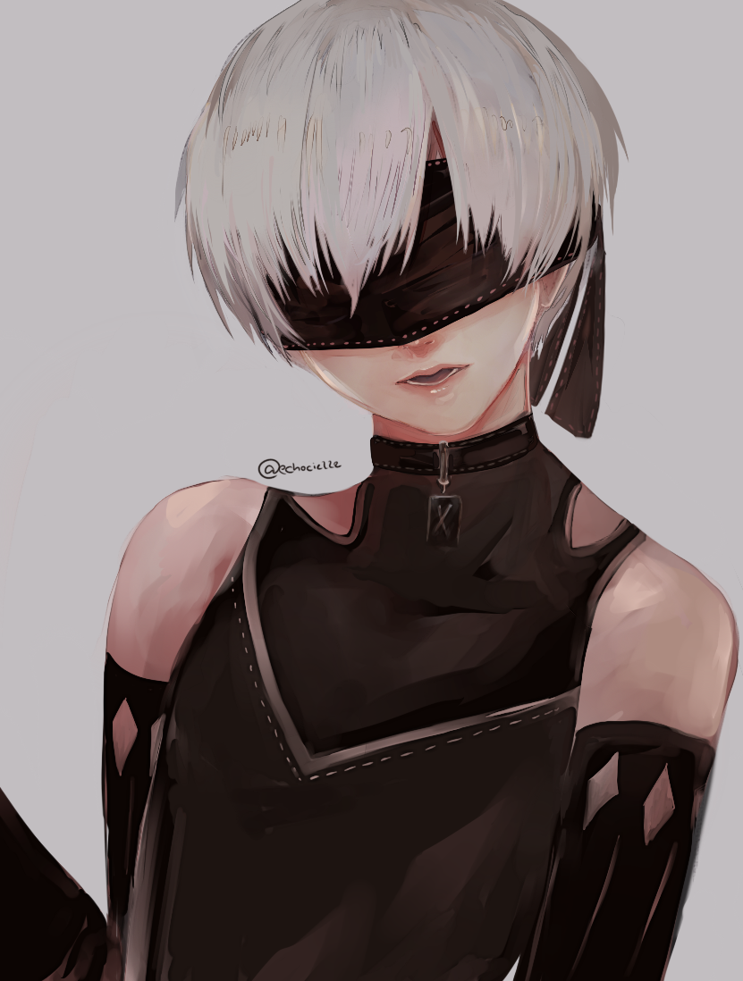 9s (nier and 1 more) drawn by lumicakes