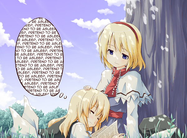 kirisame marisa and alice margatroid (touhou) drawn by sakuraba_yuuki