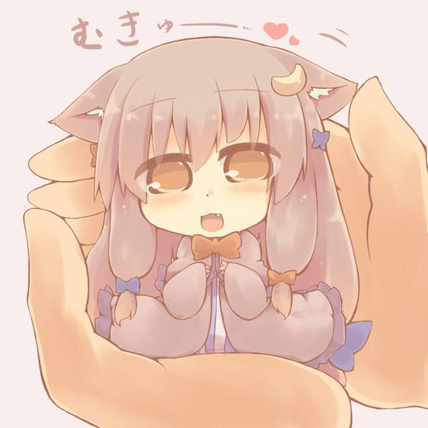 patchouli knowledge and catchouli (touhou) drawn by hazuki_ruu