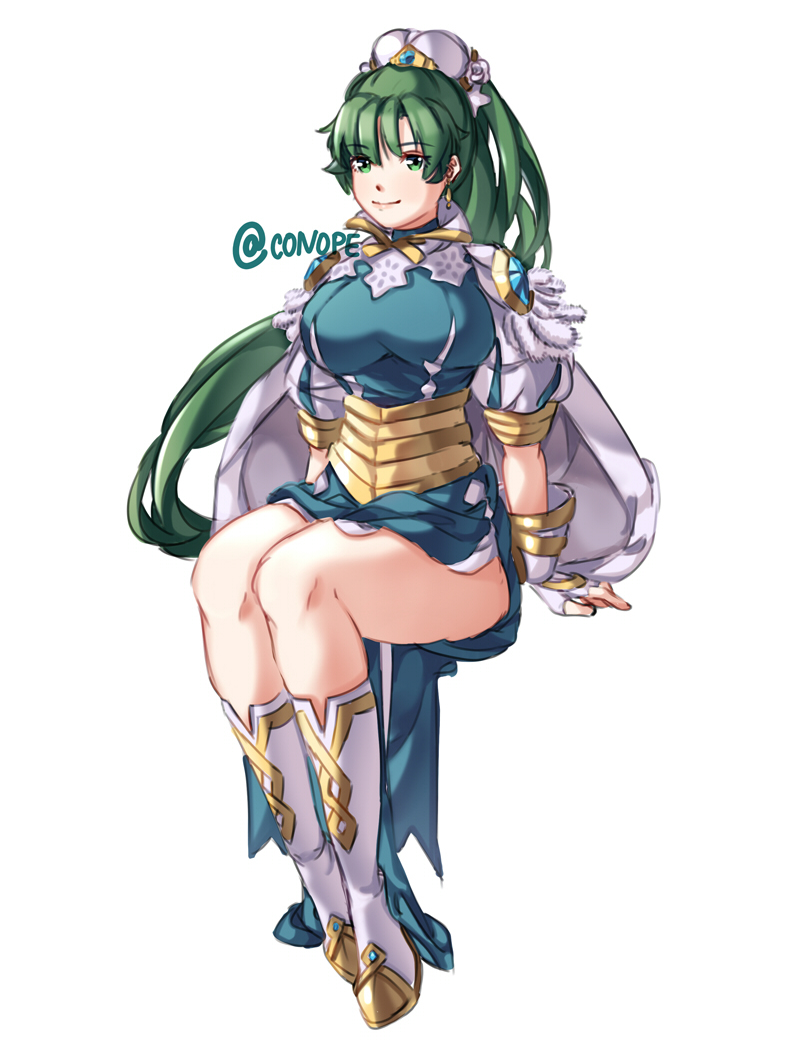lyn (fire emblem and 2 more) drawn by conope