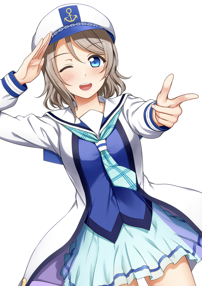 watanabe you (love live! and 1 more) drawn by suzume_miku