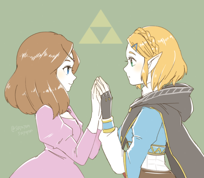 princess zelda (the legend of zelda and 1 more) drawn by sayoyonsayoyo