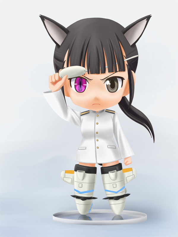 sakamoto mio (world witches series and 1 more) drawn by lielos