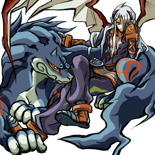 fou-lu and won-qu (breath of fire and 1 more) drawn by earhart